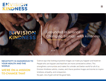 Tablet Screenshot of envisionkindness.org